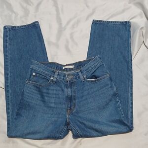 Levi's Strauss Blue Denim Straight Jeans